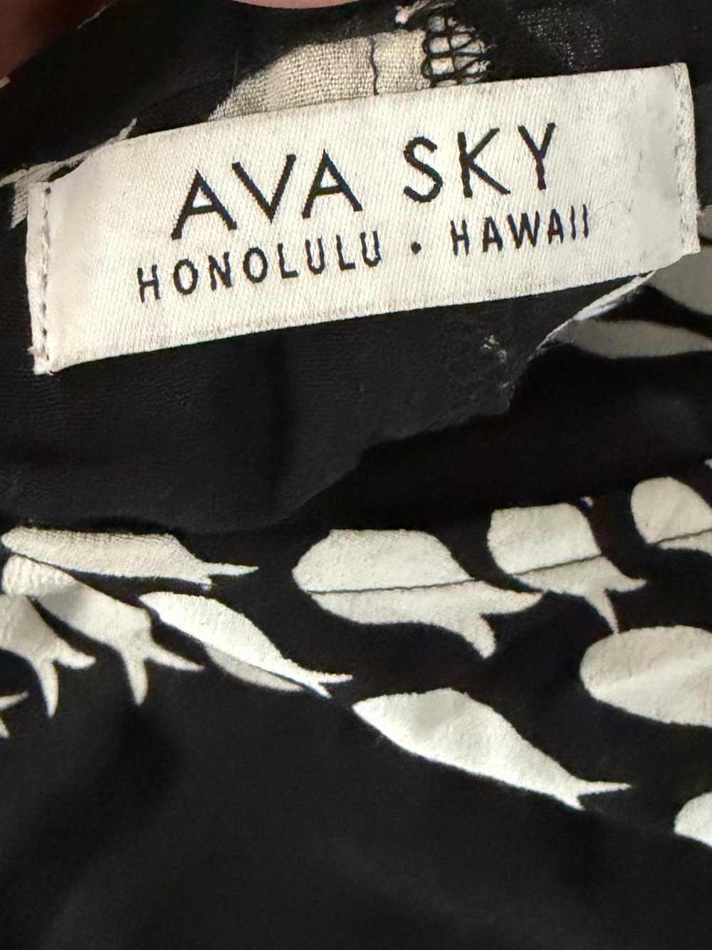 Fighting Eel Ava Sky One Shoulder Black and White Maxi Dress Size Medium - Picture 2 of 7